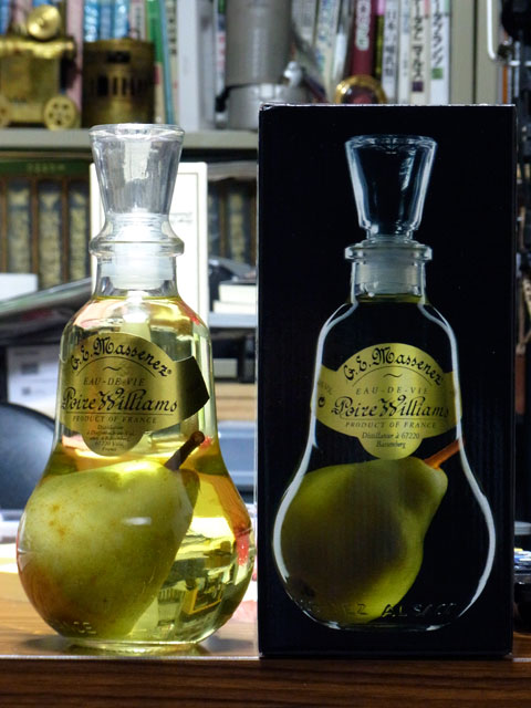 洋梨入りブランデー