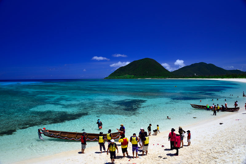 伊平屋島米崎ビーチ