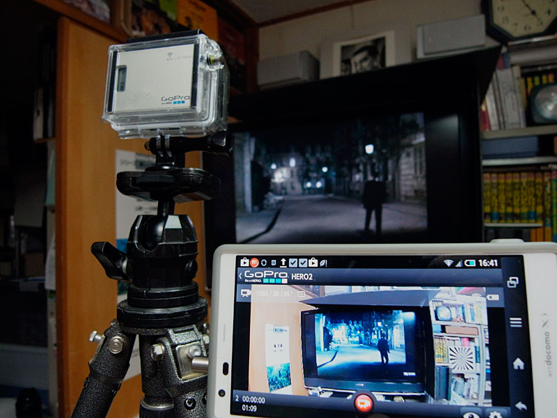 GoPro WiFiコントロール