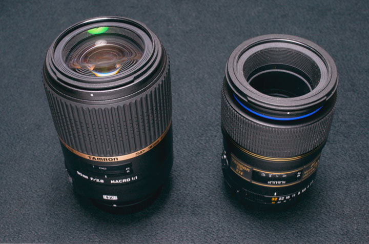 タムロン90mmF2.8マクロ・新旧モデル
