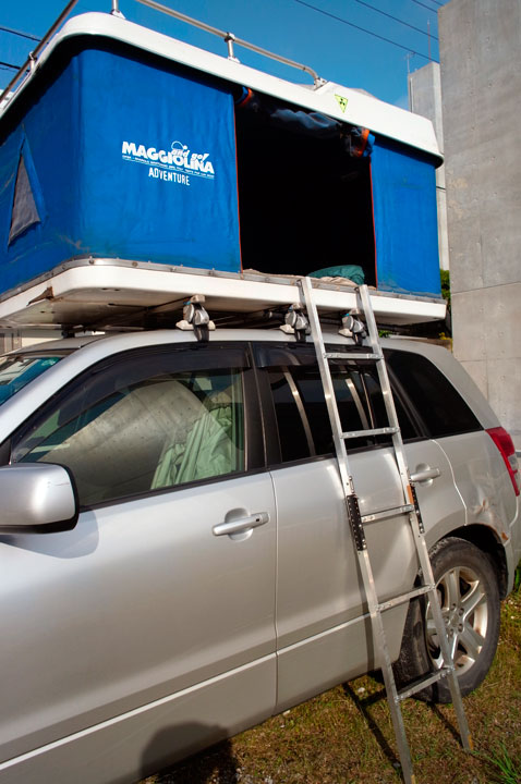 車載テント・マジョリーナ