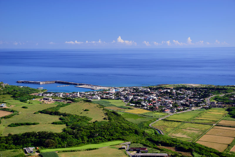 与那国島東部