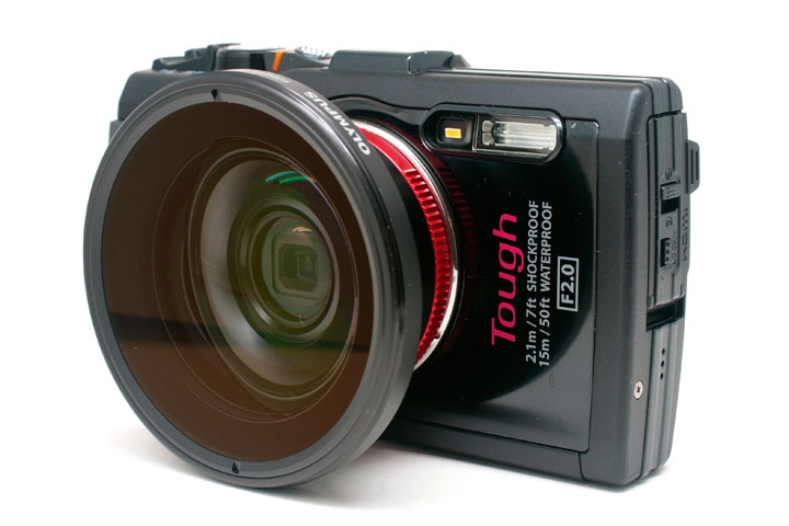 OLYMPUS STYLUS TG-3+Fisheye Converter