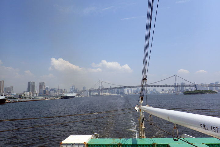 東京港レインボーブリッジ