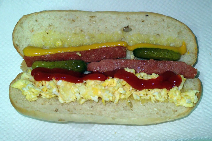 ポーク玉子ドッグ