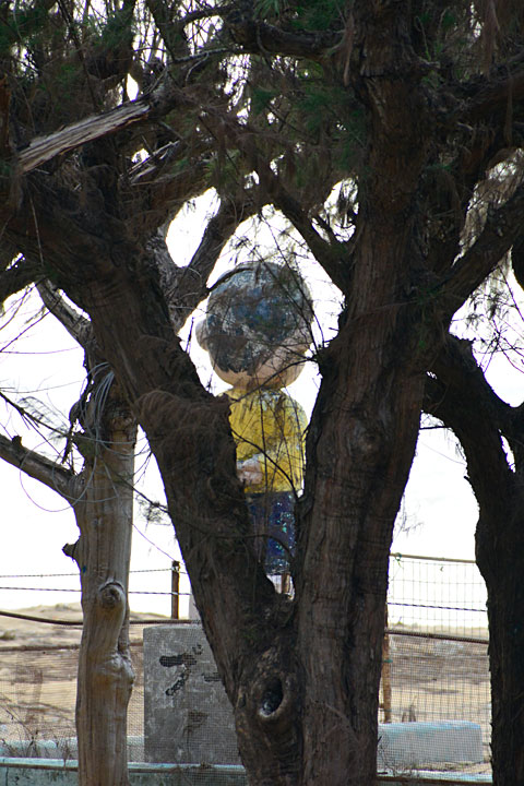 名城ビーチのソニー坊や