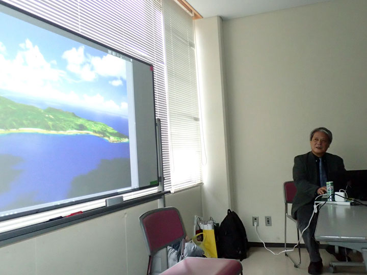 講演会（里川正広さん撮影）