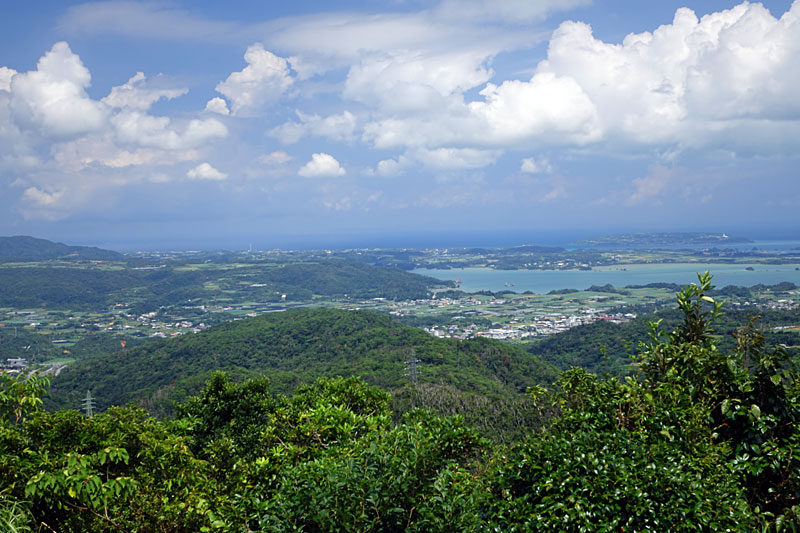 名護岳頂上