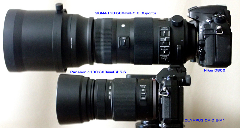 機材サイズ比較