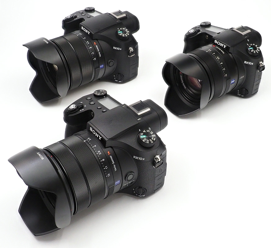 SONY RX10 IV & III & II