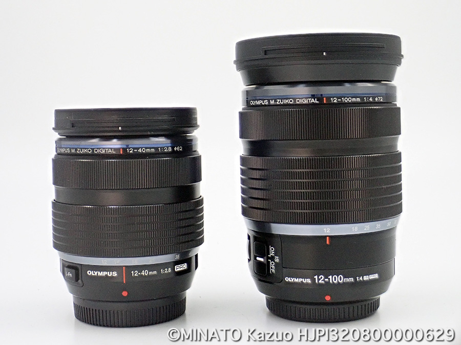 M.ZUIKO PRO 12-40mmF2.8&12-100mmF4