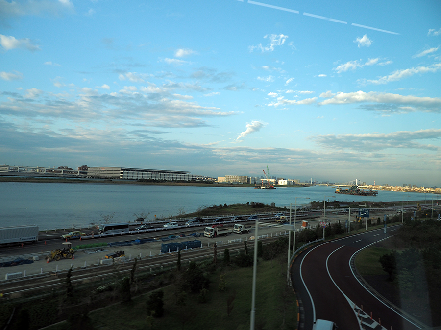 東京モノレール車窓