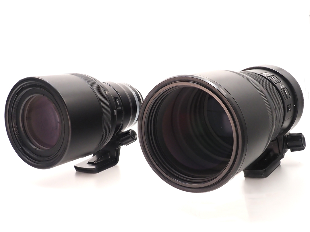 M.ZUIKO PRO 300mmF4（右）