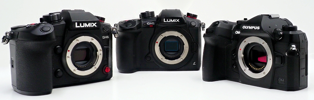 3機種GH-6・GH-5s・OM-1