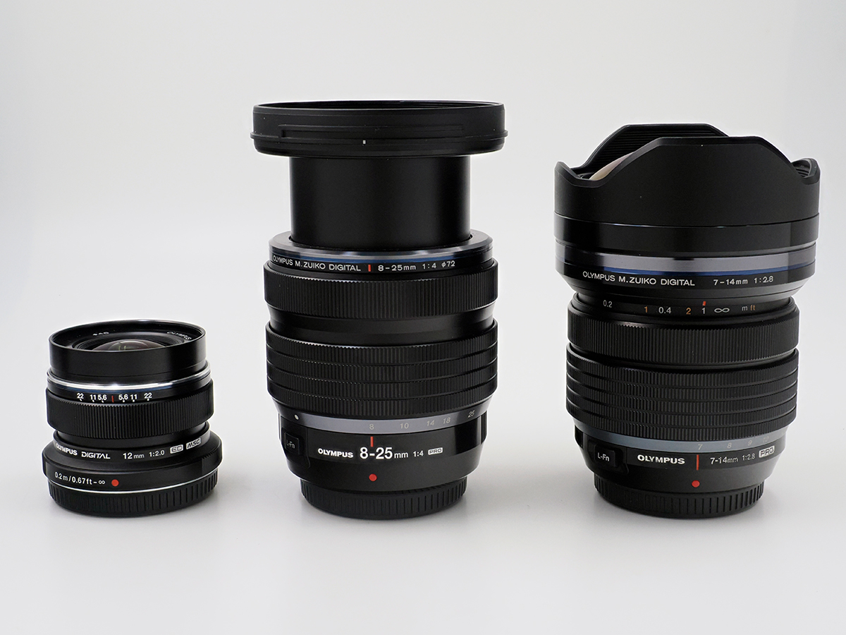 ズイコーワイド系レンズ（撮影状態）