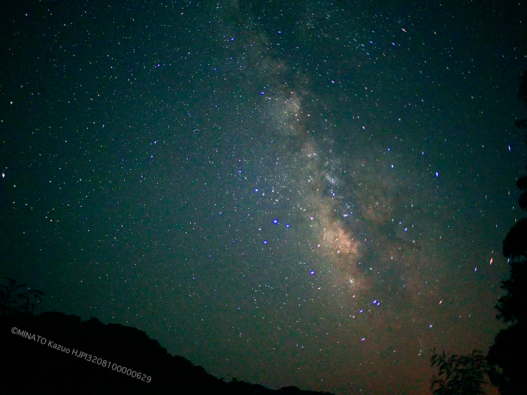 天の川2022年7月7日
