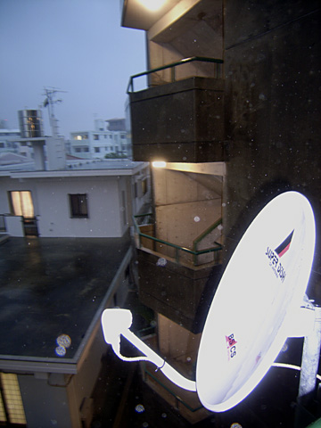 強まる風雨