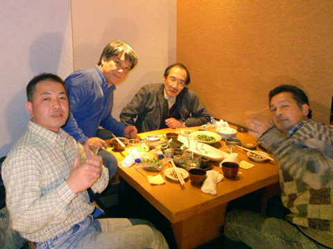 新開さん壮行会 新開さん壮行会