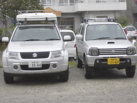 エスクードとジムニー