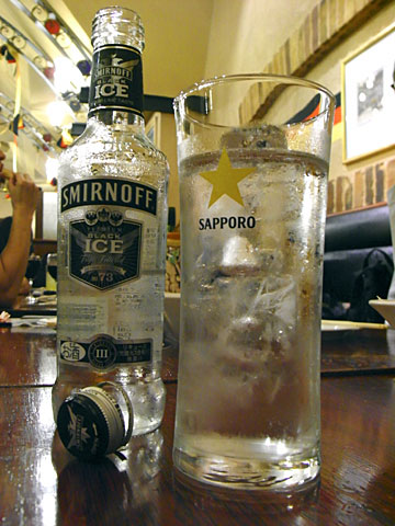 スミノフブラックアイス スミノフブラックアイス