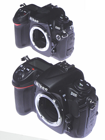NikonD300(手前)とD200 NikonD300(手前)とD200
