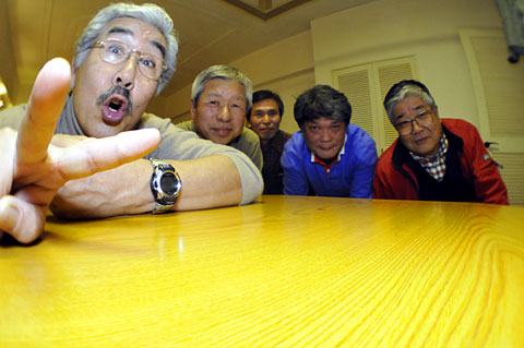 栗林慧さんご一行