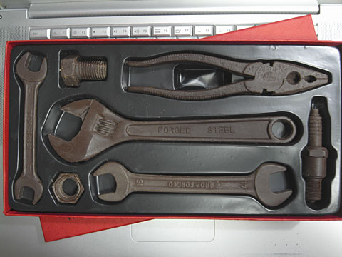 チョコレート製工具