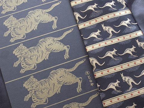 トラとカンガルー