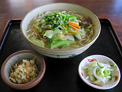 八重山そば・さくまの「野菜そば」