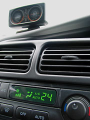 カーエアコンON