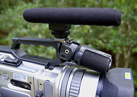 マイクを大破したVX2000