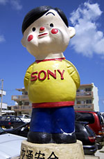 沖縄本島のソニー坊やたち