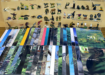 『週刊日本の天然記念物』全50巻とフィギュア