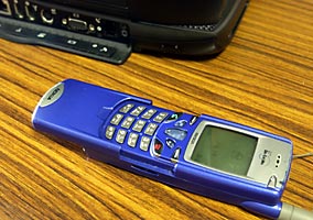 NOKIA NM502iとPowerBook G3/500