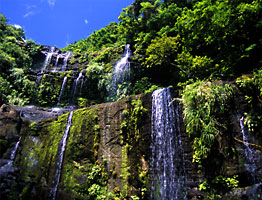 ユツン三段の滝