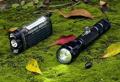 夜間撮影の必須アイテム、小型軽量ライト