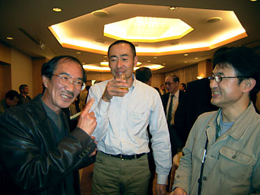 忘年会の一コマ