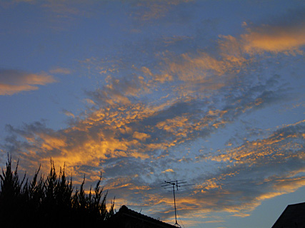 夕焼け空 夕焼け空
