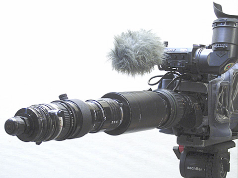 2/3インチビデオ用正像虫の眼レンズ