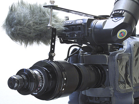 最新型業務用ビデオ版正像虫の眼レンズ